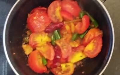 Tomato-Coriander Chutney – Andhra Style