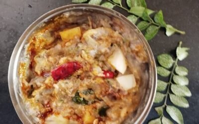 Brinjal Cucumber Chutney – Andhra Style