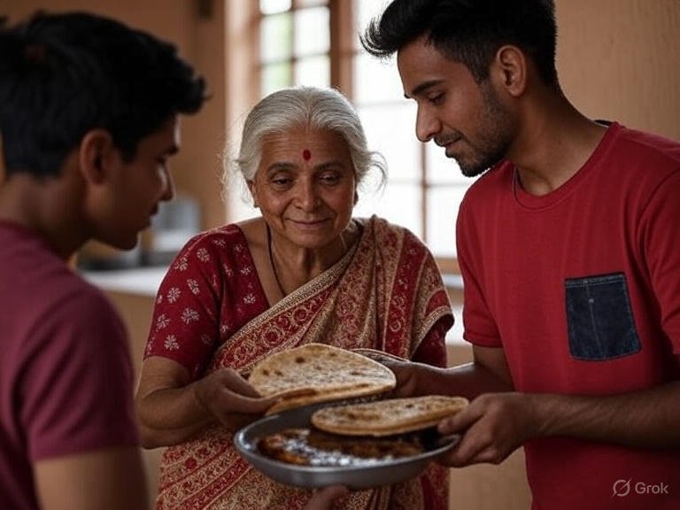 Saying No to an Auntie’s Extra Aloo Paratha – The Art