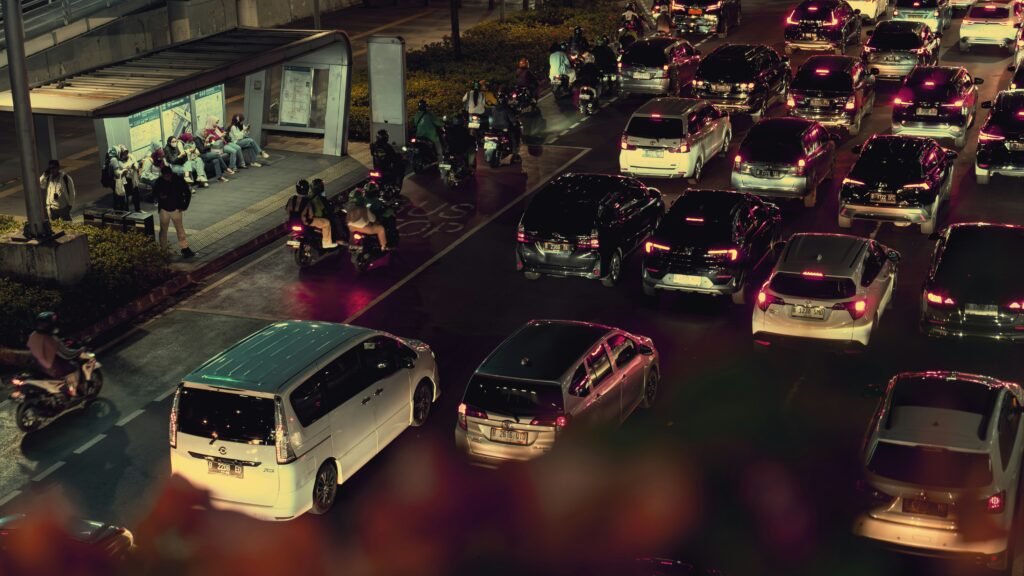 traffic jam hyderabad