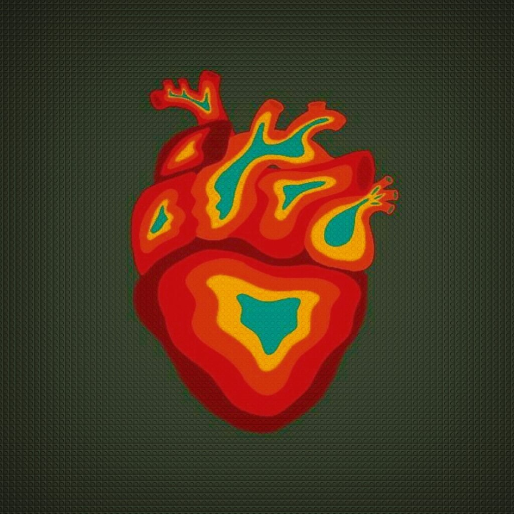 heart pimples hangover