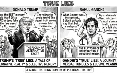 True Lies: The Art of Political Deception – Trump vs. Gandhi